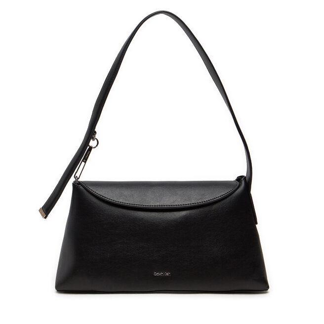 Torebka Calvin Klein Soft Sculpt Shoulder Bag - Czarny