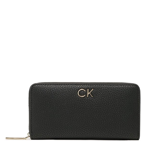 Μεγάλο Πορτοφόλι Γυναικείο Calvin Klein Re-Lock Z/A Wallet Lg Pbl K60K610242 BAX