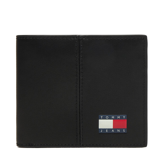Portfel Tommy Jeans Tjm Heritage Cc Wallet AM0AM14281 Czarny -