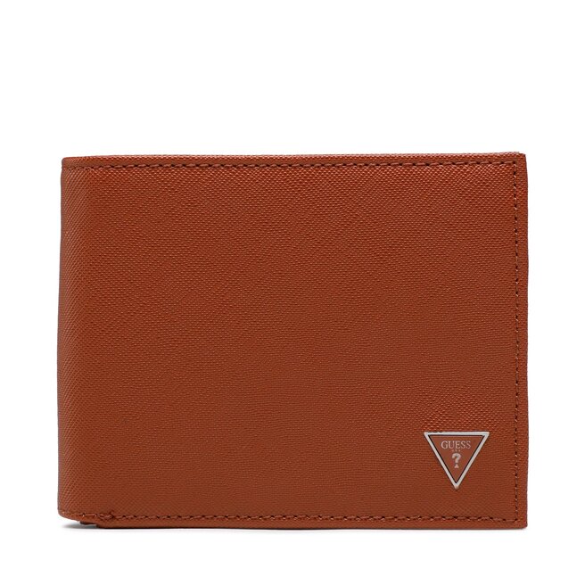 Guess Голям мъжки портфейл Guess Certosa Saffiano Slg SMCRTO LEA24 COG