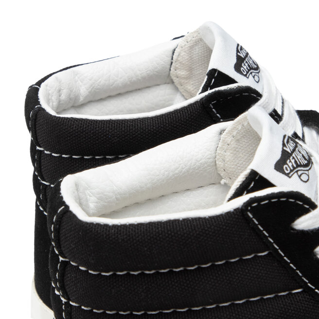 Vans Сникърси Vans Sk8-Hi Stacked VN0A4BTW5ZN1 (Suedecanvas)Blkblncdbinc