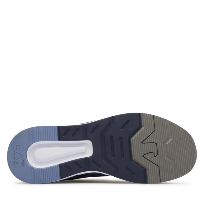 EA7 Emporio Armani Сникърси EA7 Emporio Armani X8X070 XK165 S917 Blk Iris+C.Blue+G.Fl