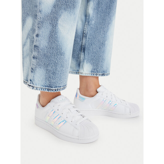 Sneakersy adidas Superstar II J JQ2803 Biały - kobiece
