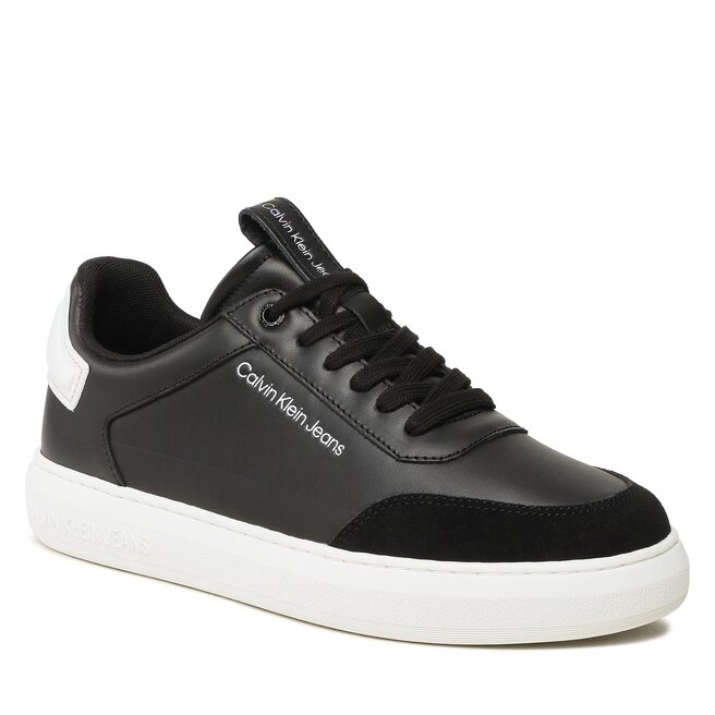 Sneakers Calvin Klein Jeans Casual Cupsole High/Low Freq YM0YM00670 Black BDS BDS imagine noua