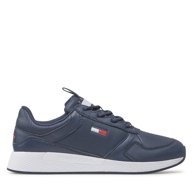 Tommy Jeans Sneakersy Tommy Jeans Flexi Runner Ess EM0EM01080 Twilight Navy C87