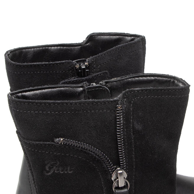 Geox Kozačky Geox J Shaylax G. Wpf B J16EYB 00043 C9999 S Black