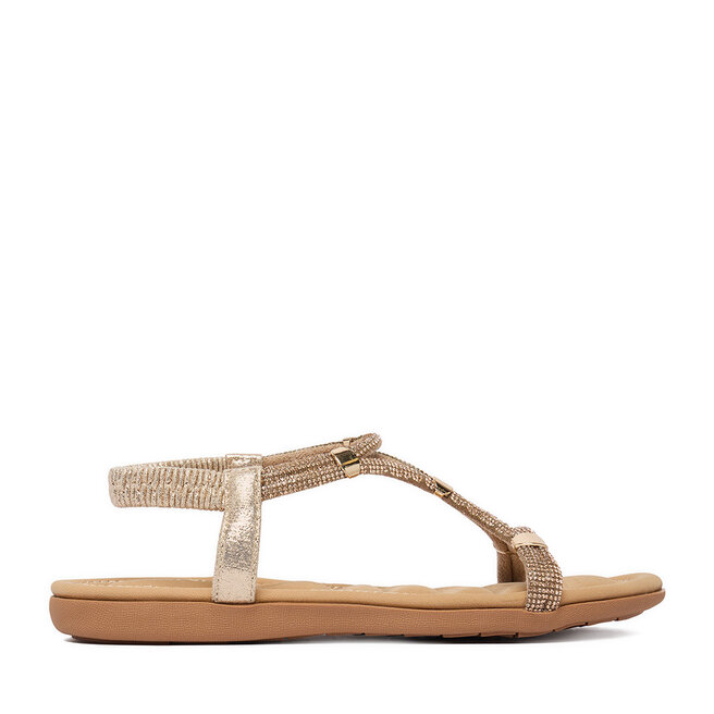 Sandały JENNY CEO-CARA WP01-1605-06 Złoty - kobiece