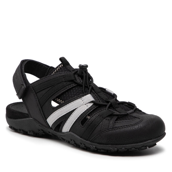 Sandale Geox D Sand Strel A D2525A 0EK14 C9999 Black
