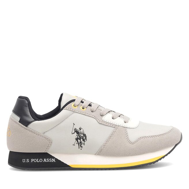 Sneakersy U.S. Polo Assn. NOBIL011M/CNH1 Szary - męskie