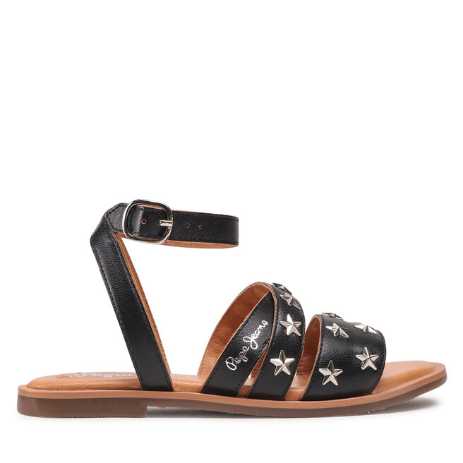 Sandały Pepe Jeans Irma Studs - Czarny