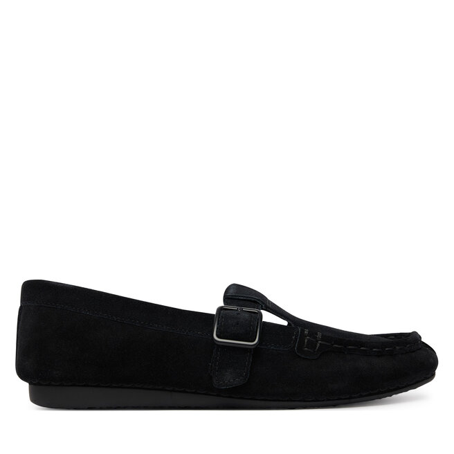 Mokasyny Clarks Freckle Tbar 26185903 Czarny -