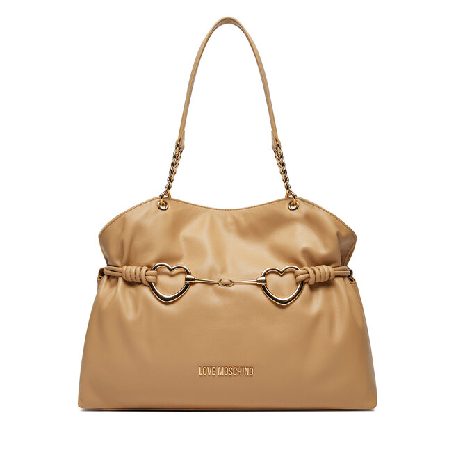 Torebka LOVE MOSCHINO - Beżowy