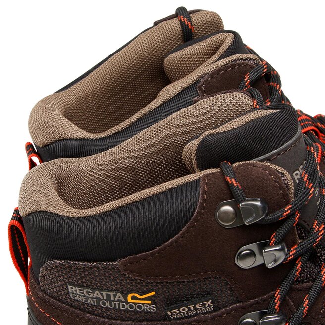 Regatta Туристически Regatta Samaris Suede RMF575 Peat/Brown Salmon UW4