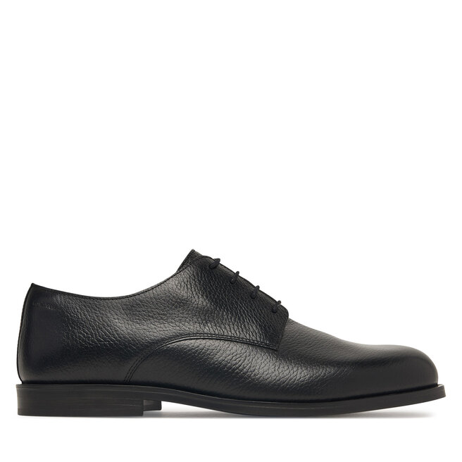 Półbuty Calvin Klein Ess Rubber Derby HM0HM02268 Czarny - męskie
