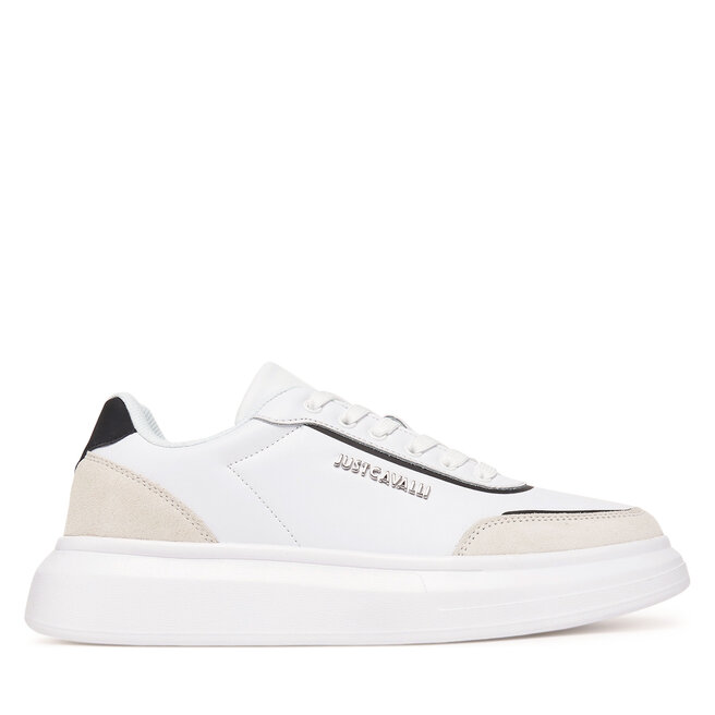 Sneakersy Just Cavalli - Biały