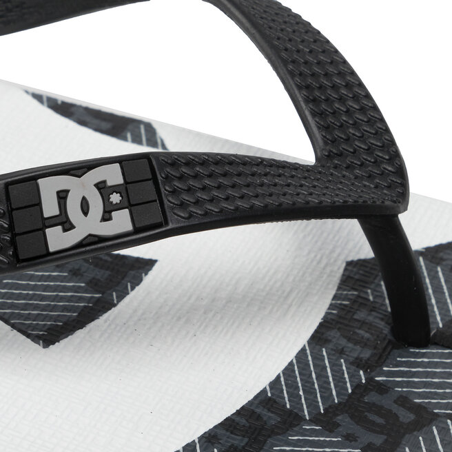 DC Infradito DC Spray Graffik 303276 Black/Grey/White (XKSW)