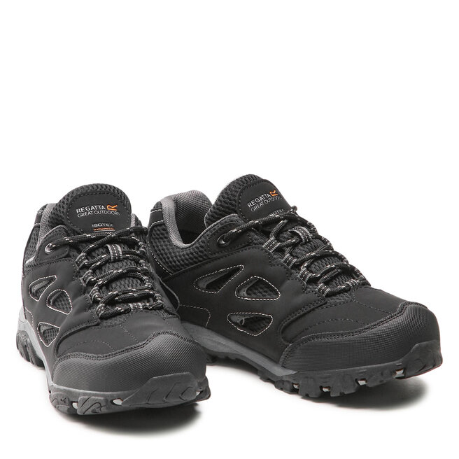 Regatta Scarpe da trekking Regatta Holcombe Lep Low Jnr RKF572 Nlack/Granit 9V8