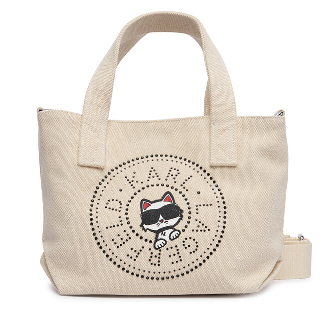 Torebka KARL LAGERFELD B2W50089 Kremowy -