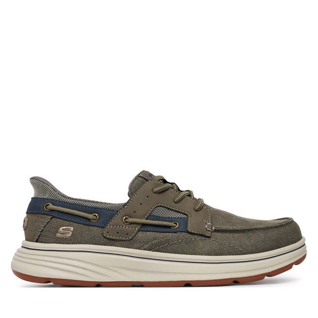 Półbuty Skechers Slip-ins Relaxed Fit: Troutt - Davey 205599/GRY Szary - męskie