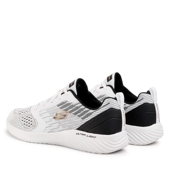 Sneakersy Skechers Verkona 232004/WBK Biały | eobuwie.com.pl