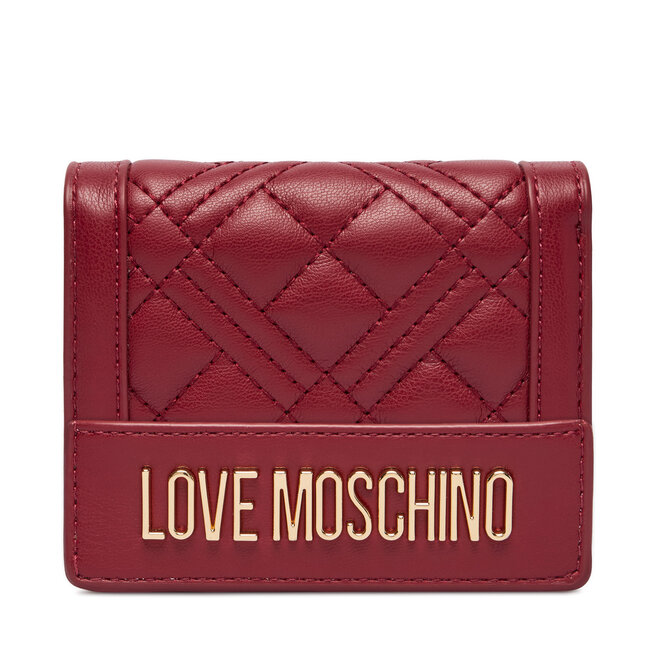 Portfel LOVE MOSCHINO JC5601PP1PLA0552 Bordowy -