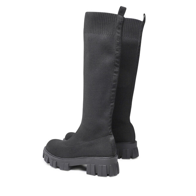 DeeZee Kozačky DeeZee WS5553-10 Black