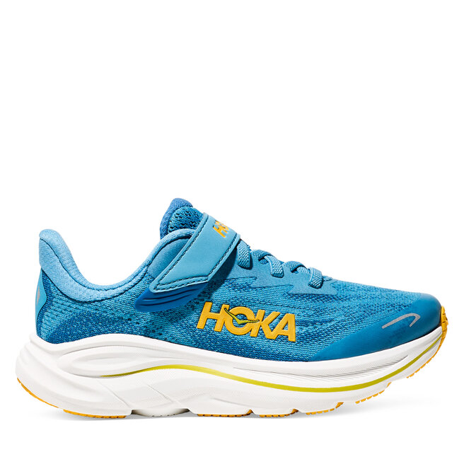 Sneakersy Hoka Clifton 10 1168873 Niebieski - chłopięce