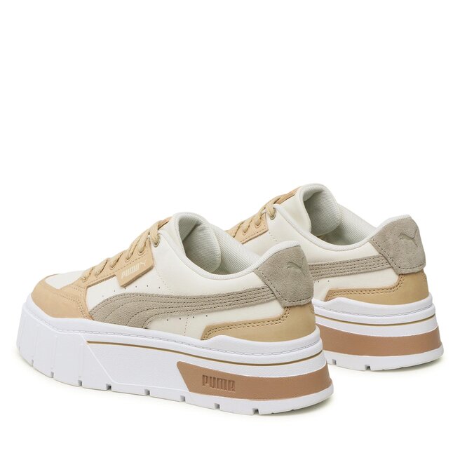 Puma Sneakersy Puma Mayze Stack Luxe Wns 389853 02 Whisper White/Paite Khaki