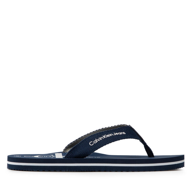 Calvin Klein Jeans Flip-flops Calvin Klein Jeans Logo Print Flip Flop V3B8-80155-0058 S Blue 800