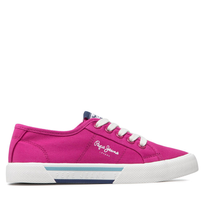 Tenisówki Pepe Jeans Brady Girl Basic - Różowy