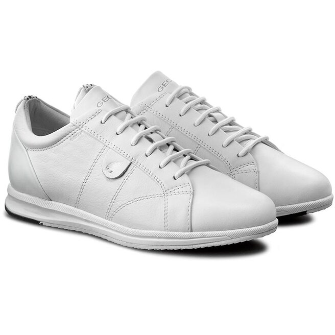 Scarpe basse Geox D Avery A D52H5A 00085 C100 Bianco escarpe