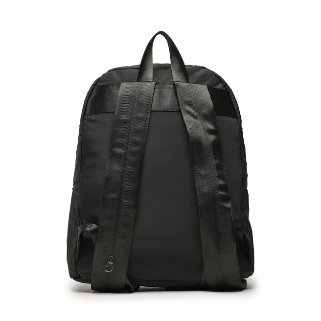 Borsa Nera Desigual Zaino Donna Firmato Bols_Dejavu Phuket Mini, Accessori In Poliuretano Donna, Nero, Taglia Unica Borse Donna Firmate In Saldo Shopping Bag Donna