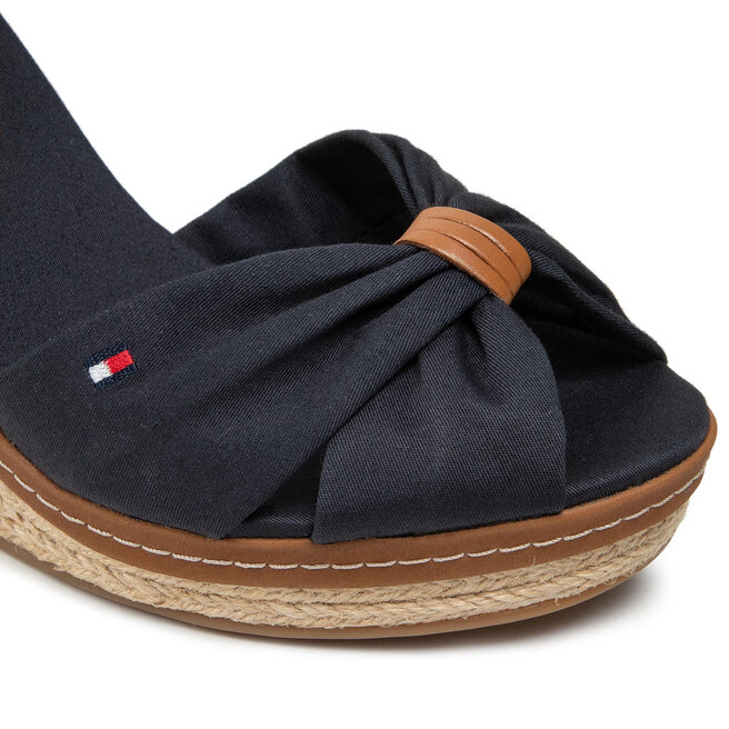 Tommy Hilfiger Espadrilky Tommy Hilfiger Elena 56D FW0FW00905 Midnight 403