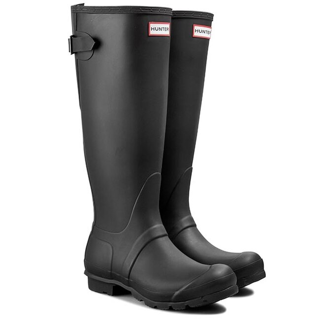 Hunter Kalosze Hunter Orginal Back Adjust WFT1001RMA Black