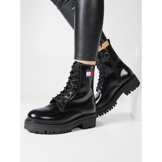 Turistick obuv Tommy Jeans Urban Tommy Jeans Lace Up Boot