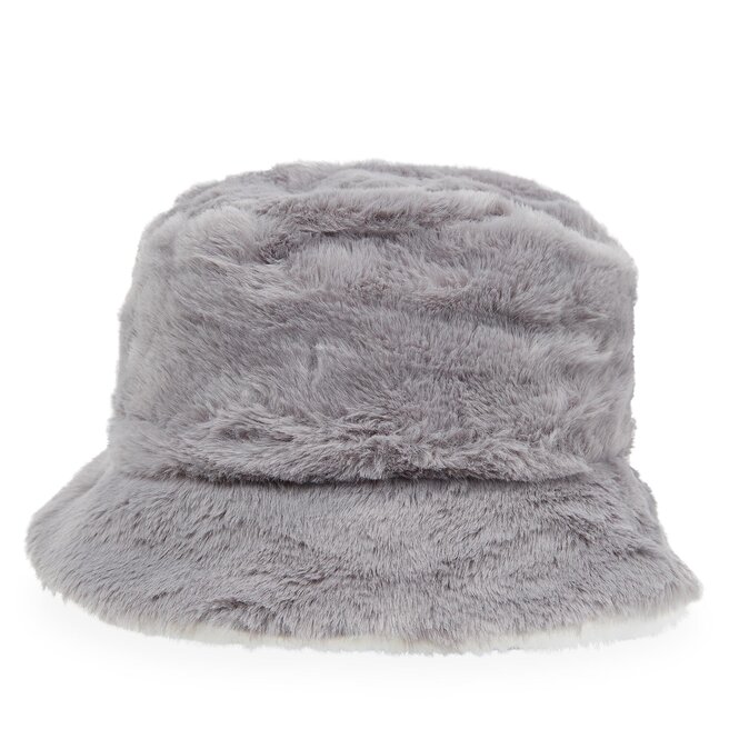 Tommy Jeans Kalap Tommy Jeans Tjw Fuzzy Rev. Bucket Hat AW0AW15459 Ecru And Silver Grey YBL
