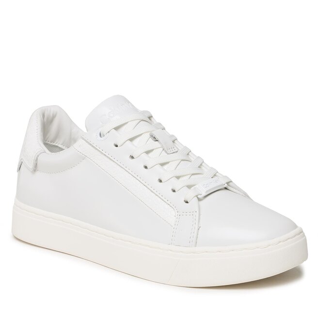 Calvin Klein Сникърси Calvin Klein Clean Cup Lace-Nano Mono Mix HW0HW01592 Bright White YBR