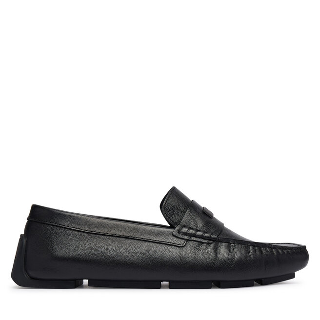 Mokasyny Calvin Klein Driver Hdw Lth HM0HM02264 Czarny