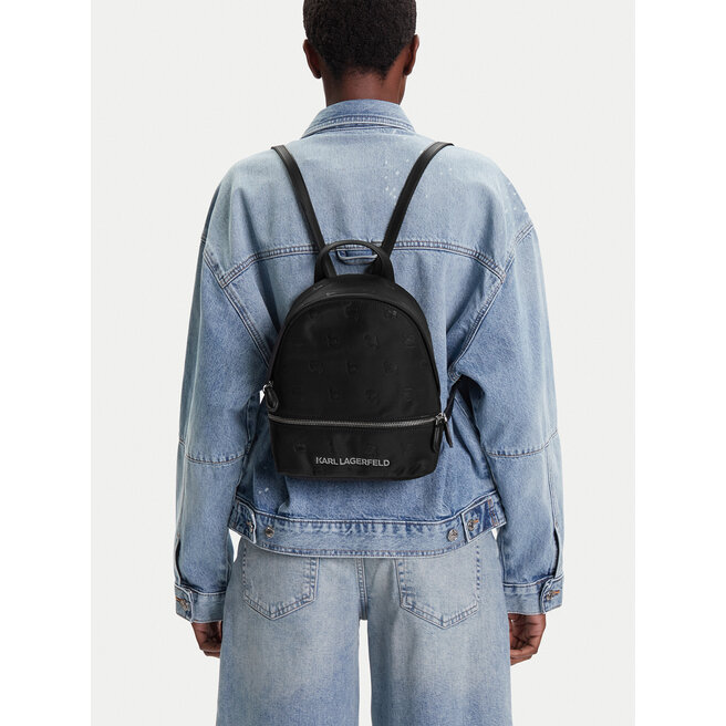 Plecak KARL LAGERFELD A3W30122 Czarny -
