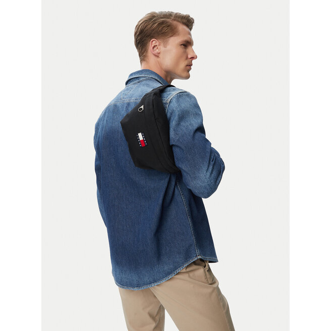 Nerka Tommy Jeans Tjm Ess Daily Bumbag AM0AM14345 Czarny -