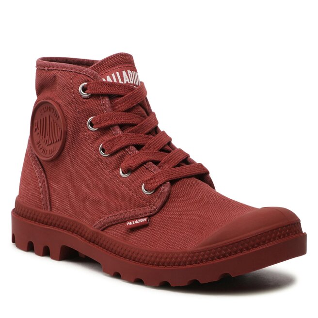 Maroon palladium boots sales