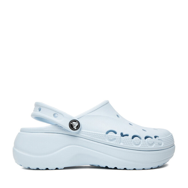 Klapki Crocs C-BAYA PLATFORM CLOG - Niebieski