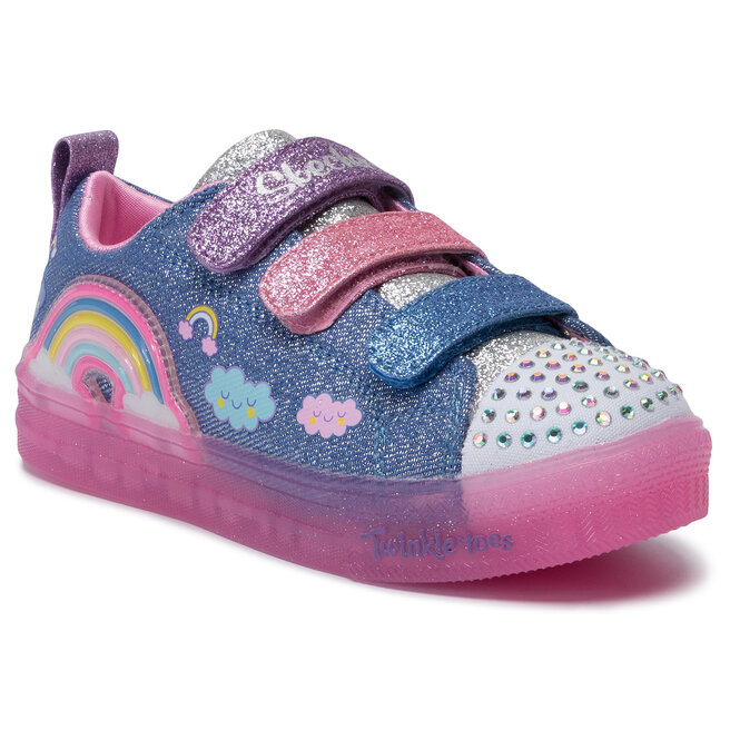 Skechers Sneakers Skechers Rainbow Glow 20173L/DMLT Denim Multi