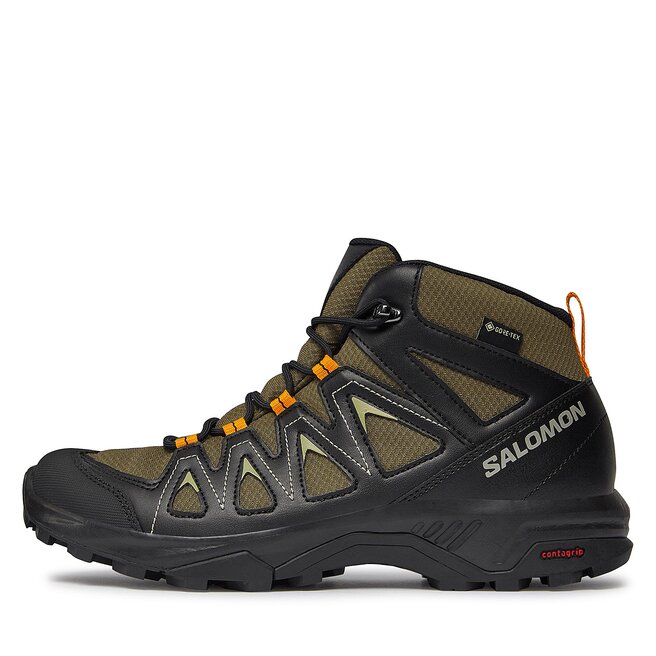 Salomon Trekkings Salomon X Braze Mid GORE-TEX L47181000 Olive Night/Black/Gray Green