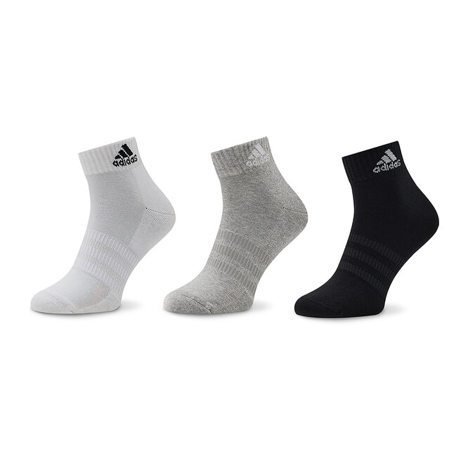 Skarpety Niskie Unisex adidas Cushioned Sportswear Ankle Socks 3 Pairs - Szary