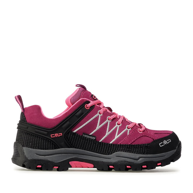 Trekkingi CMP Kids Rigel Low Trekking Shoes Wp - Różowy