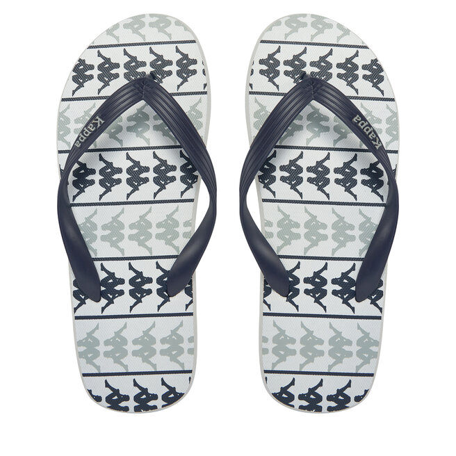Japonki Kappa 371D2UW Blue Marine - White - Grey Lt - Granatowy