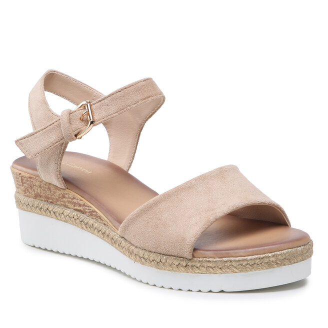 Sandały Clara Barson WS2189-15 Beżowy - kobiece