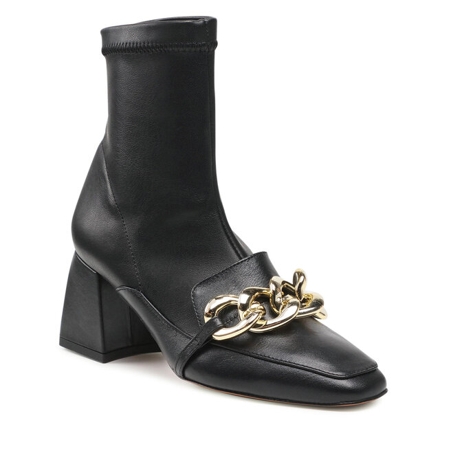 Botine Baldowski D03683-4330-004 Skóra Czarna/Lycra Czarna Gio