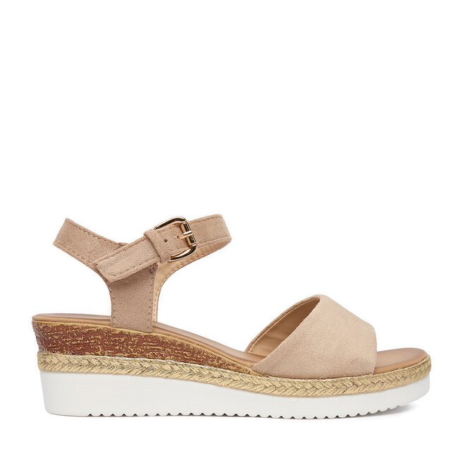 Sandały JENNY CEO-WS2189-15 Beżowy - kobiece